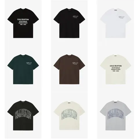 Cole Buxton Sportswear Design Studio T-Shirts Collection