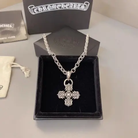 Chrome Hearts Cross Pendant Necklace