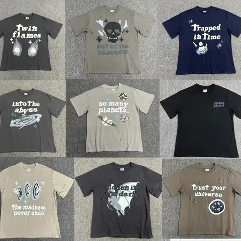 T-Shirt Collection with Cosmic and Mystical Themes