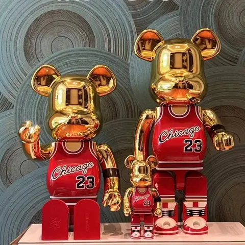 Medicom Toy Bearbrick Chicago Bulls 23 Jersey Set