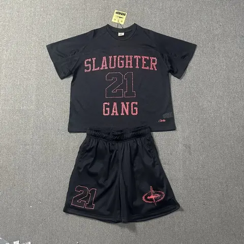 Slaughter Gang 21 Basketball Jersey Set