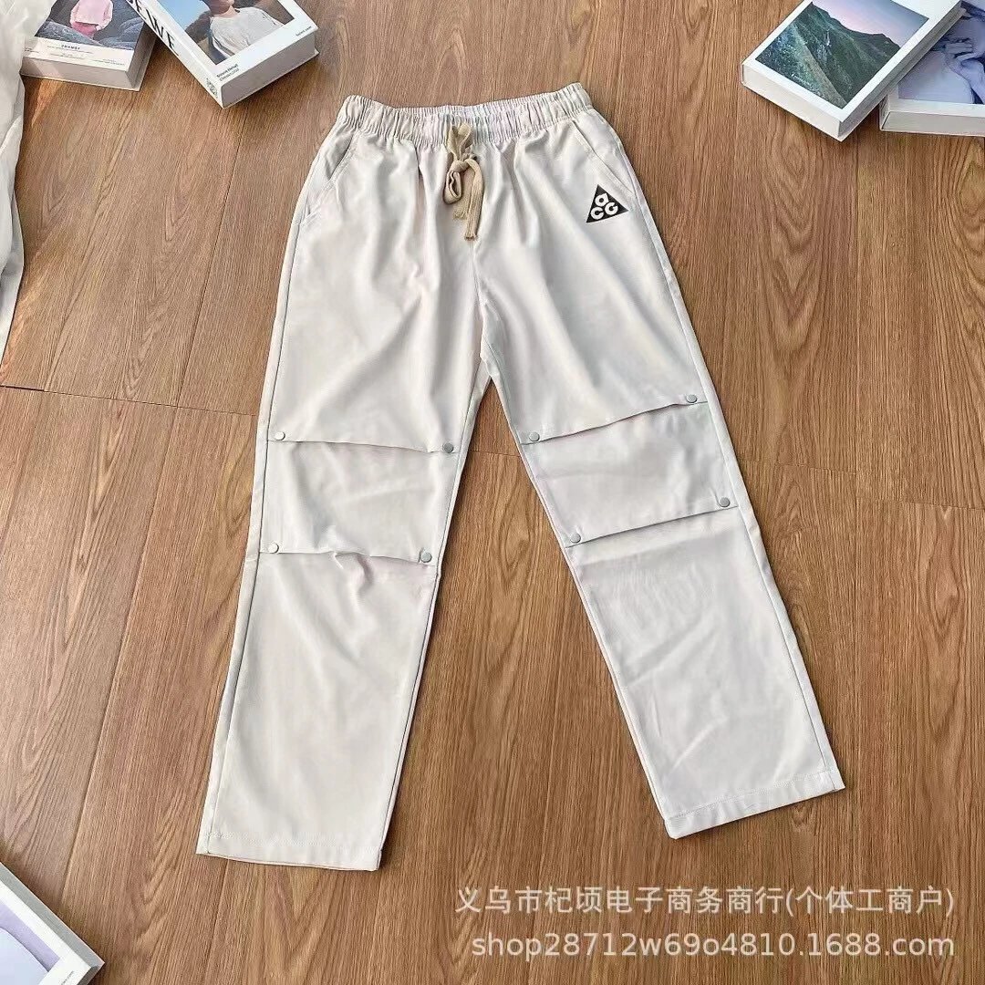 工装卡其色长裤