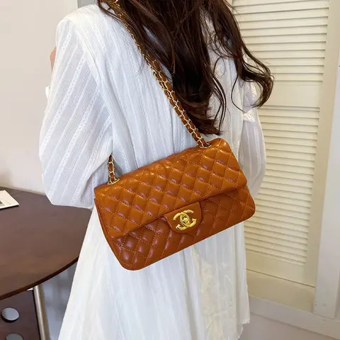 Chanel Quilted Leather Shoulder Bag