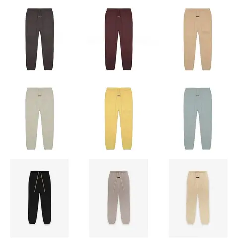 Basic Solid Color Sweatpants Collection