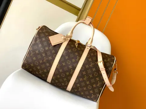 Louis Vuitton Keepall 50 Monogram Canvas Duffel Bag