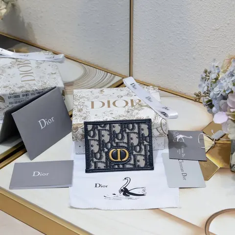 Dior Oblique Monogram Wallet