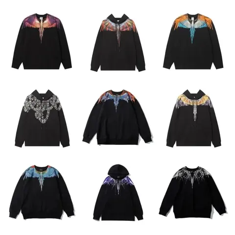 Marcelo Burlon County of Milan Wings Print Hoodies Collection