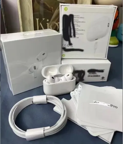 Apple AirPods Pro with Charging Case and Accessories