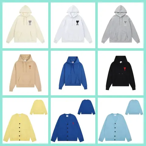 Comme des Garçons Heart Hoodies and Cardigans Collection