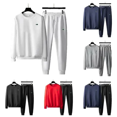 Lacoste Men's Sweatshirt and Jogger Set