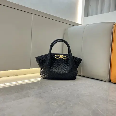 Bottega Veneta Intrecciato Woven Leather Tote Bag