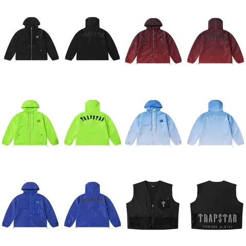Trapstar Hooded Jackets and Vests Collection