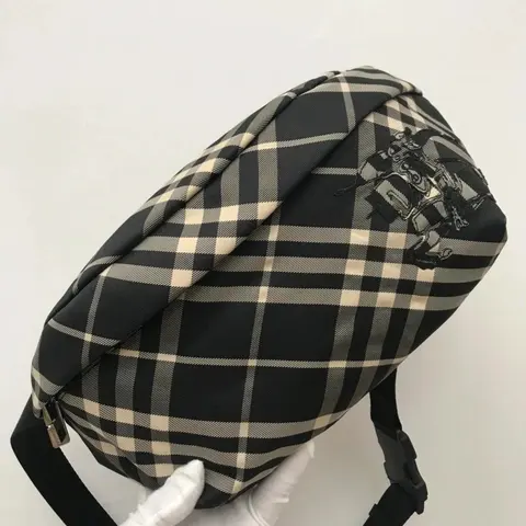 Burberry Check Pattern Crossbody Bag