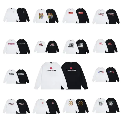 Balenciaga Long Sleeve T-Shirt Collection
