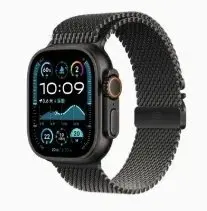 Apple Watch Series 8 with Milanese Loop Band