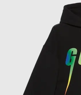 Gucci Rainbow Logo Hoodie