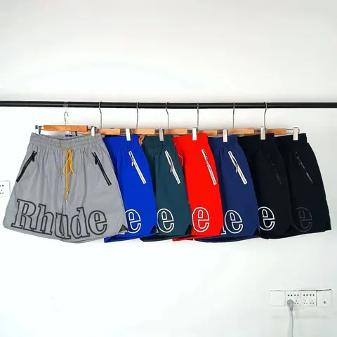 Rhude Logo Drawstring Shorts Collection