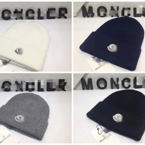 Moncler Knit Beanie Hat Collection