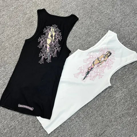 Chromocares Floral Graphic Tank Top