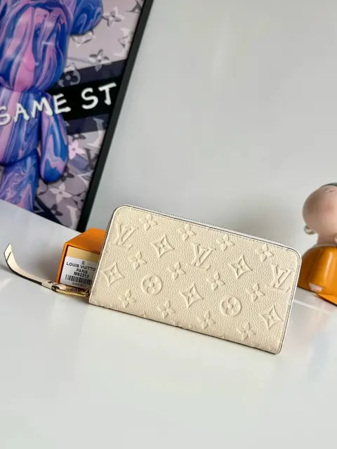 Louis Vuitton Monogram Empreinte Zip Wallet