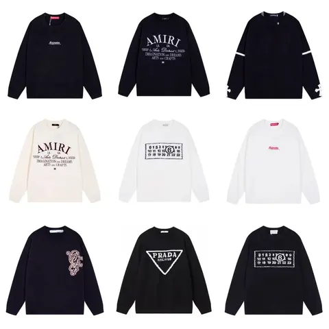 Amiri, Prada, and Supreme Knit Sweater Collection