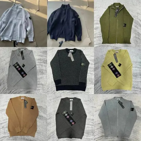 Stone Island Knit Sweaters Collection