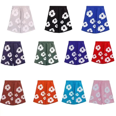 Colorful Floral Print Lounge Shorts Collection