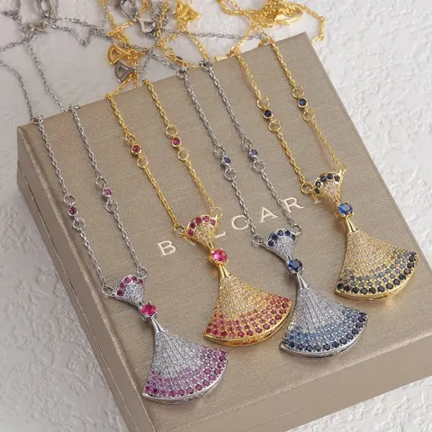 Bvlgari Fan Pendant Necklaces Collection