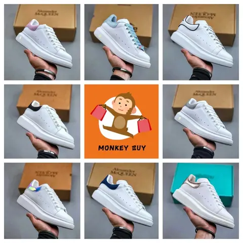 Alexander McQueen White Sneakers Collection