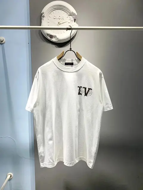 Louis Vuitton White T-Shirt with LV Logo