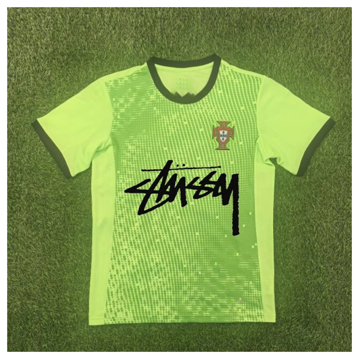 Stussy2526葡萄牙守门员绿色