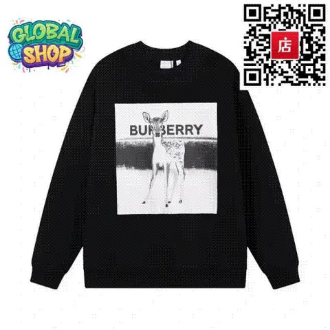 Burberry Deer Print Sweatshirt