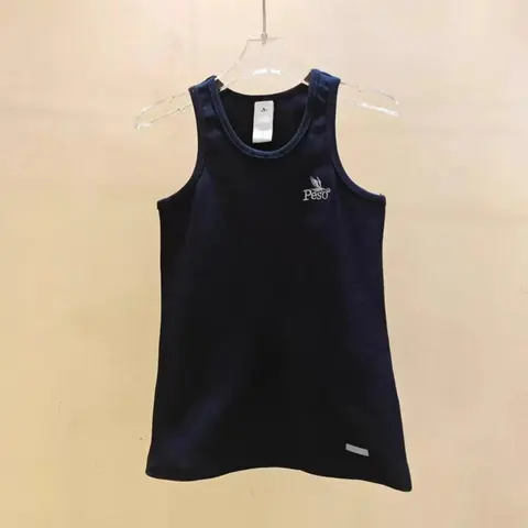 Peso Navy Blue Sleeveless Tank Top