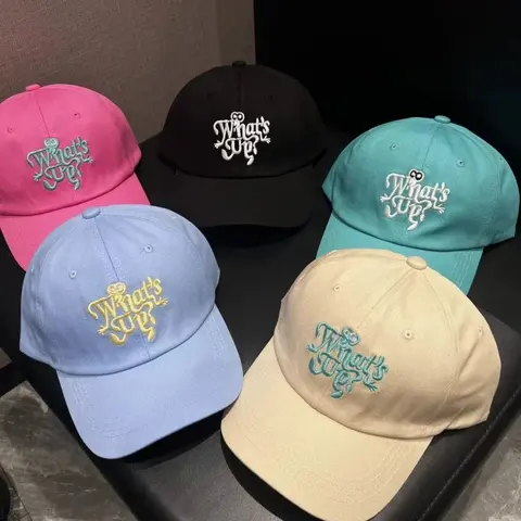 What's Up? Embroidered Baseball Caps Collection