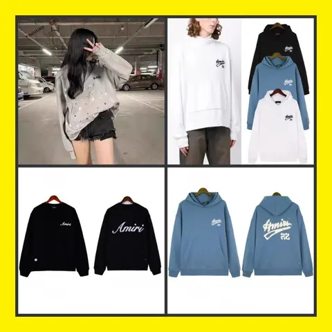 Amiri Hoodies Collection