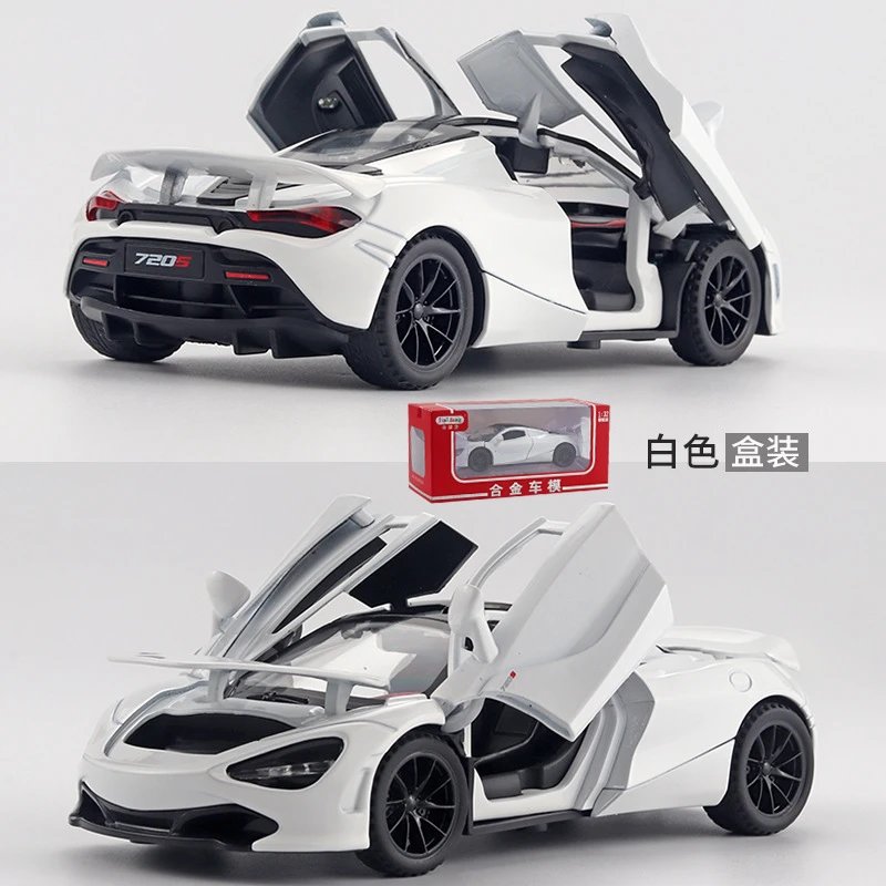 1比32金立方迈凯伦720S-白