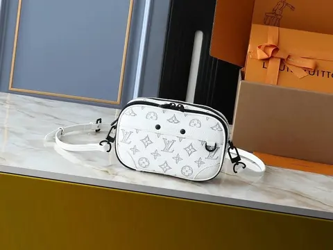 Louis Vuitton White Monogram Crossbody Bag