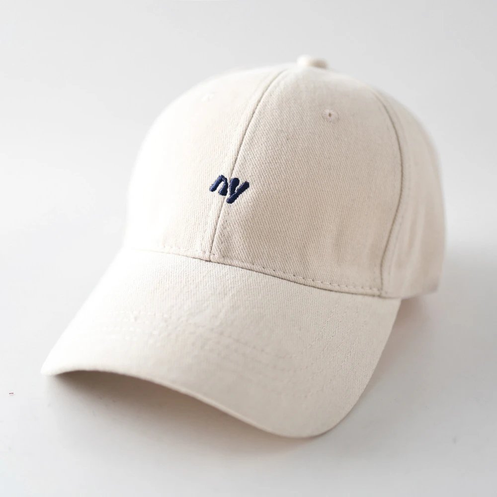 棒球帽磨毛nv米白