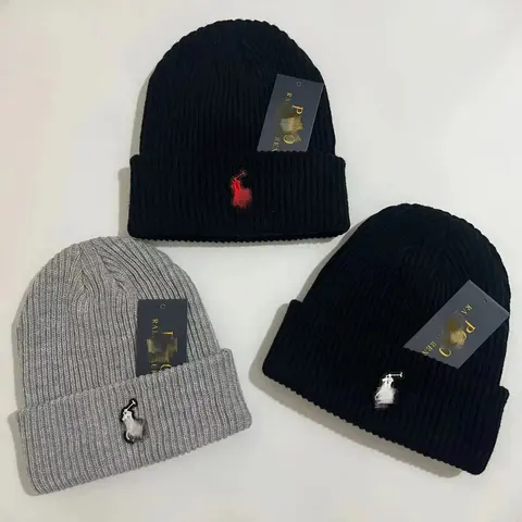 Polo Ralph Lauren Ribbed Knit Beanie Hat