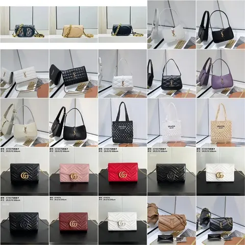 Luxury Designer Handbags Collection - YSL, Prada, and Gucci Styles