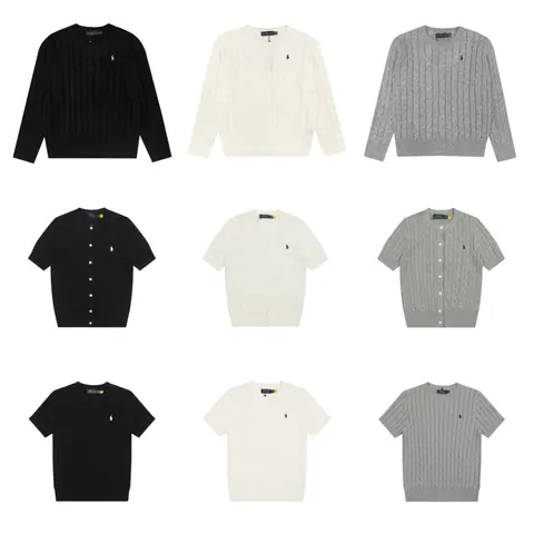 Ralph Lauren Cable Knit Sweaters and Cardigans Collection