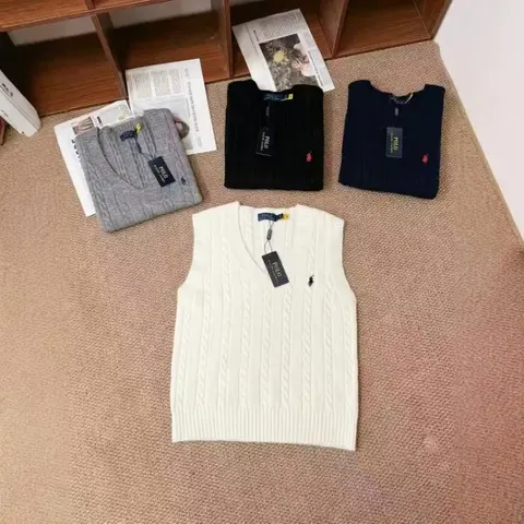 Polo Ralph Lauren Cable Knit Sweater Vest Collection
