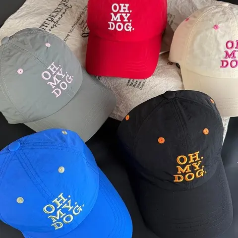 OH. MY. DOG. Embroidered Baseball Caps Collection