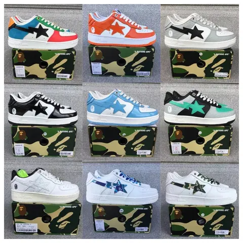 A Bathing Ape Bape Sta Low Sneakers Collection