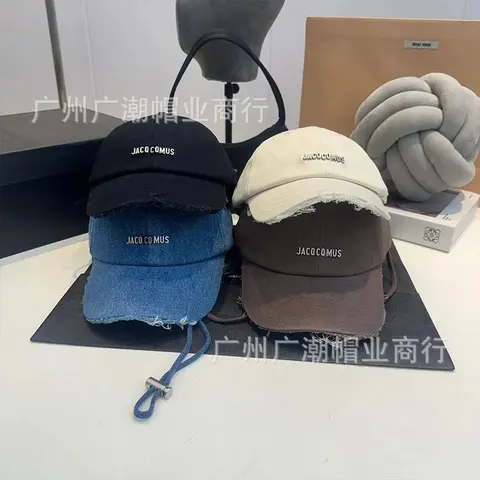 JACOCOMUS Distressed Baseball Caps Collection