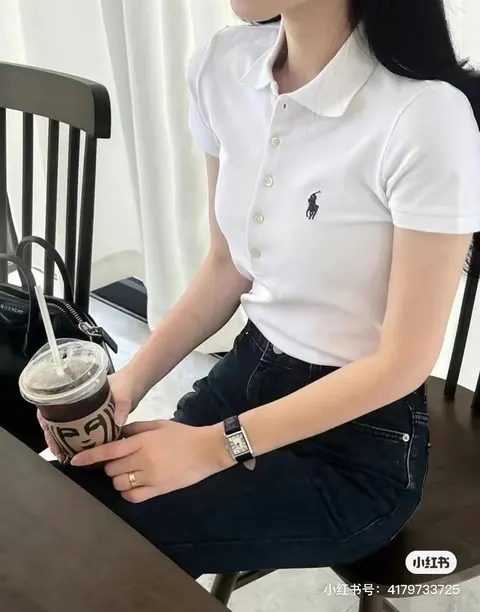 Polo Ralph Lauren White Short Sleeve Polo Shirt