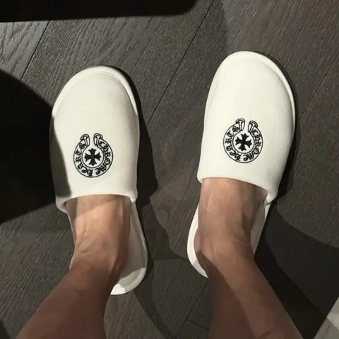 Champion Logo Slippers