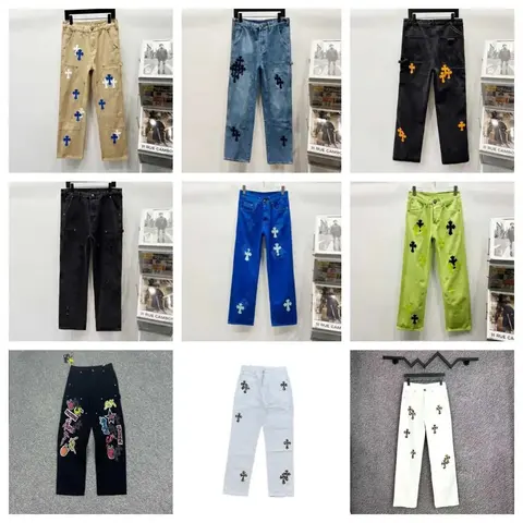 31 Rue Cambon Embroidered Cross Pants Collection