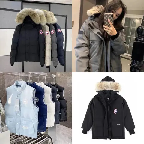 Canada Goose Inspired Winter Parka and Vest Collection