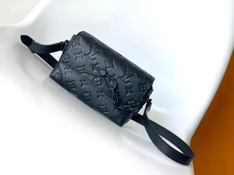 Louis Vuitton Black Monogram Empreinte Crossbody Bag